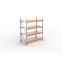 Palettenregal Grundregal 2700×2225×1100 mm, 1.900 kg Fachlas