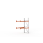 Gefahrstoffregal Anbauregal 2700×1825×1100 mm, 2.160 kg Fach