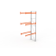 Palettenregal Anbauregal 4400×1825×1100 mm, 8 Stellplätze, 2