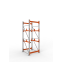 Kabeltrommelregal Grundregal 2700×900×1100 mm, 1.000 kg Fach