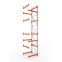 Kabeltrommelregal Anbauregal 5500×1100×1100 mm, 1.000 kg Fac
