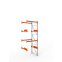 Kabeltrommelregal Anbauregal 3800×1300×1100 mm, 1.000 kg Fac