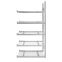 Drahtgitterbodenregal Anbauregal ORION PLUS, 2.000×1.300×800 mm, verzinkt
