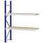 Weitspannregal Anbauregal FORTIS, 2.000×1.500×500 mm, Spanplatte