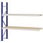 Weitspannregal Anbauregal FORTIS, 2.000×2.000×500 mm, Spanplatte