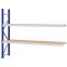 Weitspannregal Anbauregal FORTIS, 2.000×2.500×500 mm, Spanplatte