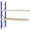 Weitspannregal Anbauregal FORTIS, 2.000×2.000×600 mm, Spanplatte