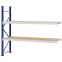 Weitspannregal Anbauregal FORTIS, 2.000×2.250×600 mm, Spanplatte