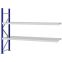 Weitspannregal Anbauregal FORTIS, 2.000×2.500×600 mm, verzinkt