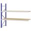 Weitspannregal Anbauregal FORTIS, 2.000×2.250×800 mm, Spanplatte