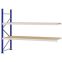 Weitspannregal Anbauregal FORTIS, 2.000×2.500×800 mm, Spanplatte