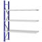 Weitspannregal Anbauregal FORTIS, 2.500×2.000×500 mm, verzinkt