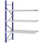 Weitspannregal Anbauregal FORTIS, 2.500×1.750×800 mm, verzinkt
