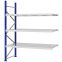Weitspannregal Anbauregal FORTIS, 2.500×2.000×800 mm, verzinkt