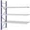 Weitspannregal Anbauregal FORTIS, 2.500×2.250×800 mm, verzinkt