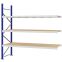 Weitspannregal Anbauregal FORTIS, 2.500×2.500×800 mm, Spanplatte