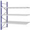 Weitspannregal Anbauregal FORTIS, 2.500×2.250×1.000 mm, verzinkt