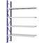 Weitspannregal Anbauregal FORTIS, 3.000×2.000×500 mm, verzinkt