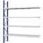Weitspannregal Anbauregal FORTIS, 3.000×2.500×500 mm, verzinkt