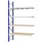 Weitspannregal Anbauregal FORTIS, 3.000×1.750×600 mm, Spanplatte