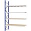 Weitspannregal Anbauregal FORTIS, 3.000×2.000×600 mm, Spanplatte