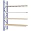Weitspannregal Anbauregal FORTIS, 3.000×2.250×600 mm, Spanplatte