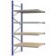 Weitspannregal Anbauregal FORTIS, 3.000×1.500×1.000 mm, Spanplatte