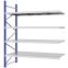 Weitspannregal Anbauregal FORTIS, 3.000×2.500×1.000 mm, verzinkt