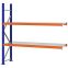 Weitspannregal Anbauregal FORTIS, 2.000×2.000×500 mm, verzinkt