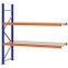 Weitspannregal Anbauregal FORTIS, 2.000×2.000×600 mm, verzinkt