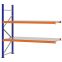 Weitspannregal Anbauregal FORTIS, 2.000×2.000×800 mm, verzinkt
