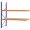 Weitspannregal Anbauregal FORTIS, 2.000×2.000×800 mm, Spanplatte