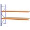 Weitspannregal Anbauregal FORTIS, 2.000×2.500×1.000 mm, Spanplatte