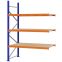 Weitspannregal Anbauregal FORTIS, 2.500×1.750×800 mm, Spanplatte