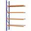 Weitspannregal Anbauregal FORTIS, 3.000×1.750×500 mm, verzinkt