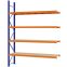 Weitspannregal Anbauregal FORTIS, 3.000×2.250×500 mm, Spanplatte