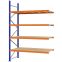 Weitspannregal Anbauregal FORTIS, 3.000×2.000×800 mm, Spanplatte