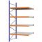 Weitspannregal Anbauregal FORTIS, 3.000×1.500×1.000 mm, verzinkt