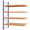 Weitspannregal Anbauregal FORTIS, 3.000×2.250×1.000 mm, Spanplatte