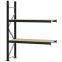 Weitspannregal Anbauregal FORTIS, 2.000×1.500×500 mm, Spanplatte