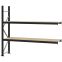 Weitspannregal Anbauregal FORTIS, 2.000×2.250×500 mm, Spanplatte