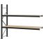 Weitspannregal Anbauregal FORTIS, 2.000×2.250×600 mm, Spanplatte