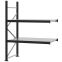 Weitspannregal Anbauregal FORTIS, 2.000×1.500×800 mm, verzinkt