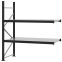 Weitspannregal Anbauregal FORTIS, 2.000×1.750×800 mm, verzinkt