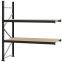 Weitspannregal Anbauregal FORTIS, 2.000×1.750×800 mm, Spanplatte