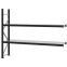 Weitspannregal Anbauregal FORTIS, 2.000×2.500×800 mm, verzinkt