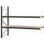 Weitspannregal Anbauregal FORTIS, 2.000×2.500×800 mm, Spanplatte