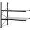 Weitspannregal Anbauregal FORTIS, 2.000×2.000×1.000 mm, verzinkt
