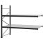 Weitspannregal Anbauregal FORTIS, 2.000×2.250×1.000 mm, verzinkt