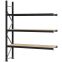 Weitspannregal Anbauregal FORTIS, 2.500×2.000×500 mm, Spanplatte